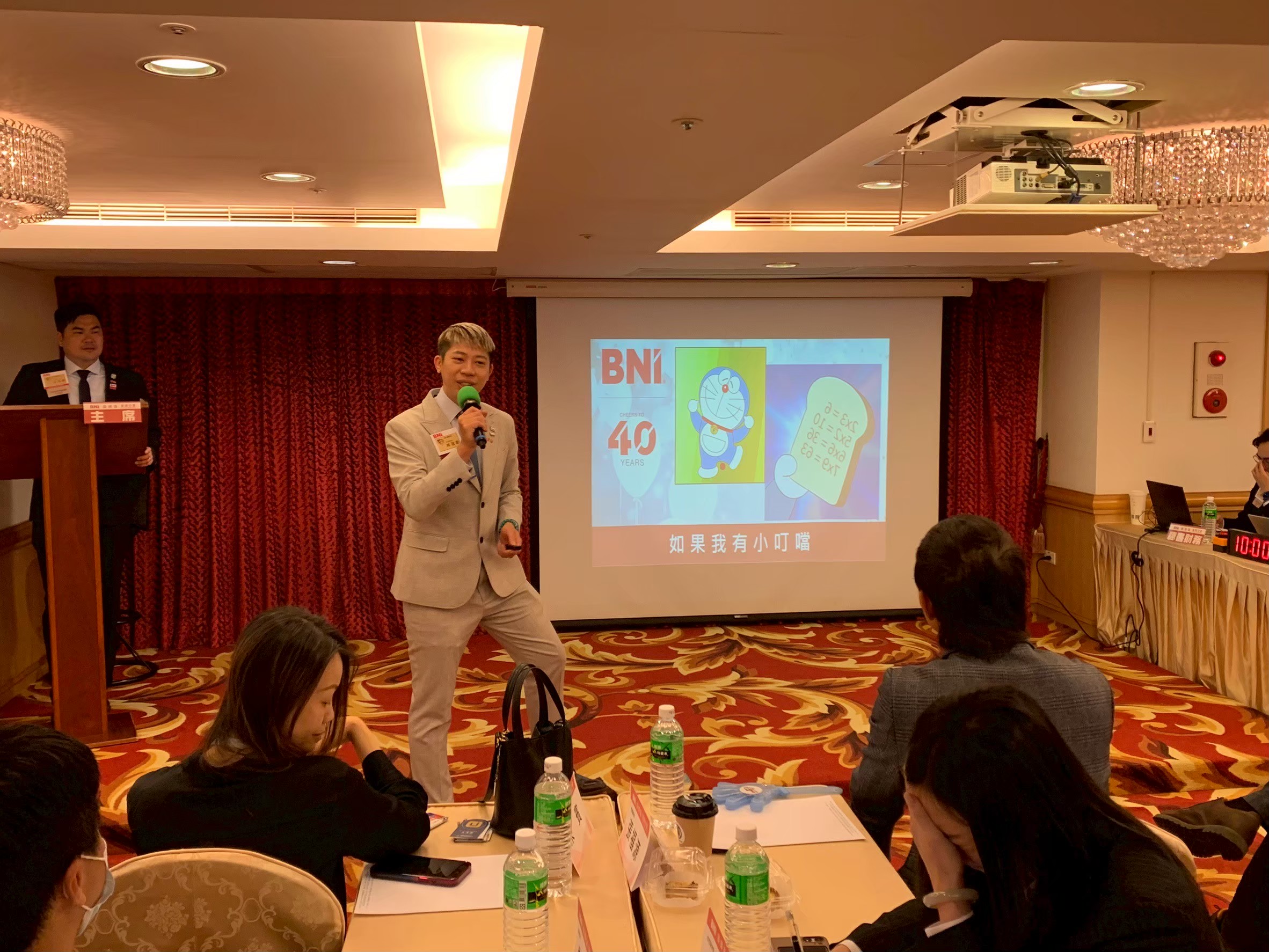 BNI 會友就像事業版的小叮噹